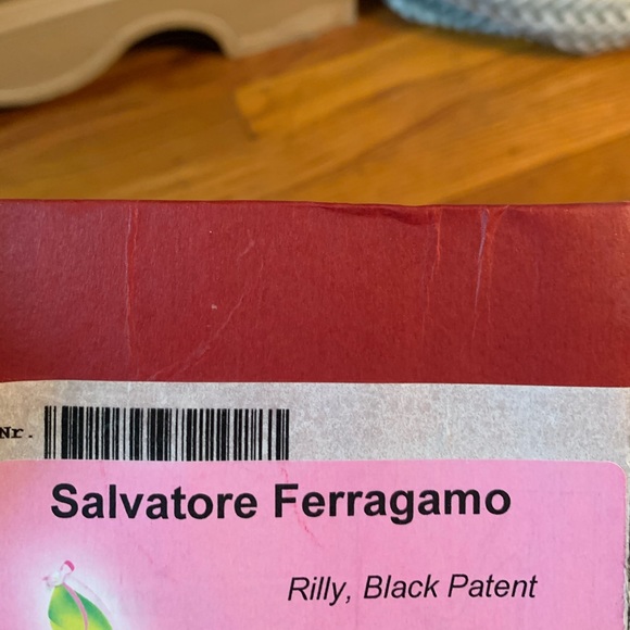 Salvatore Ferragamo “Rilly” Black Patent Heels - Picture 8 of 8